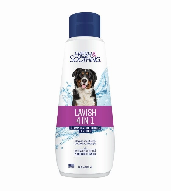 Naturel Promise Fresh & Soothing Lavish 4 in 1 Shampoo & Conditioner For Dogs dog shampoo,bathing supplies