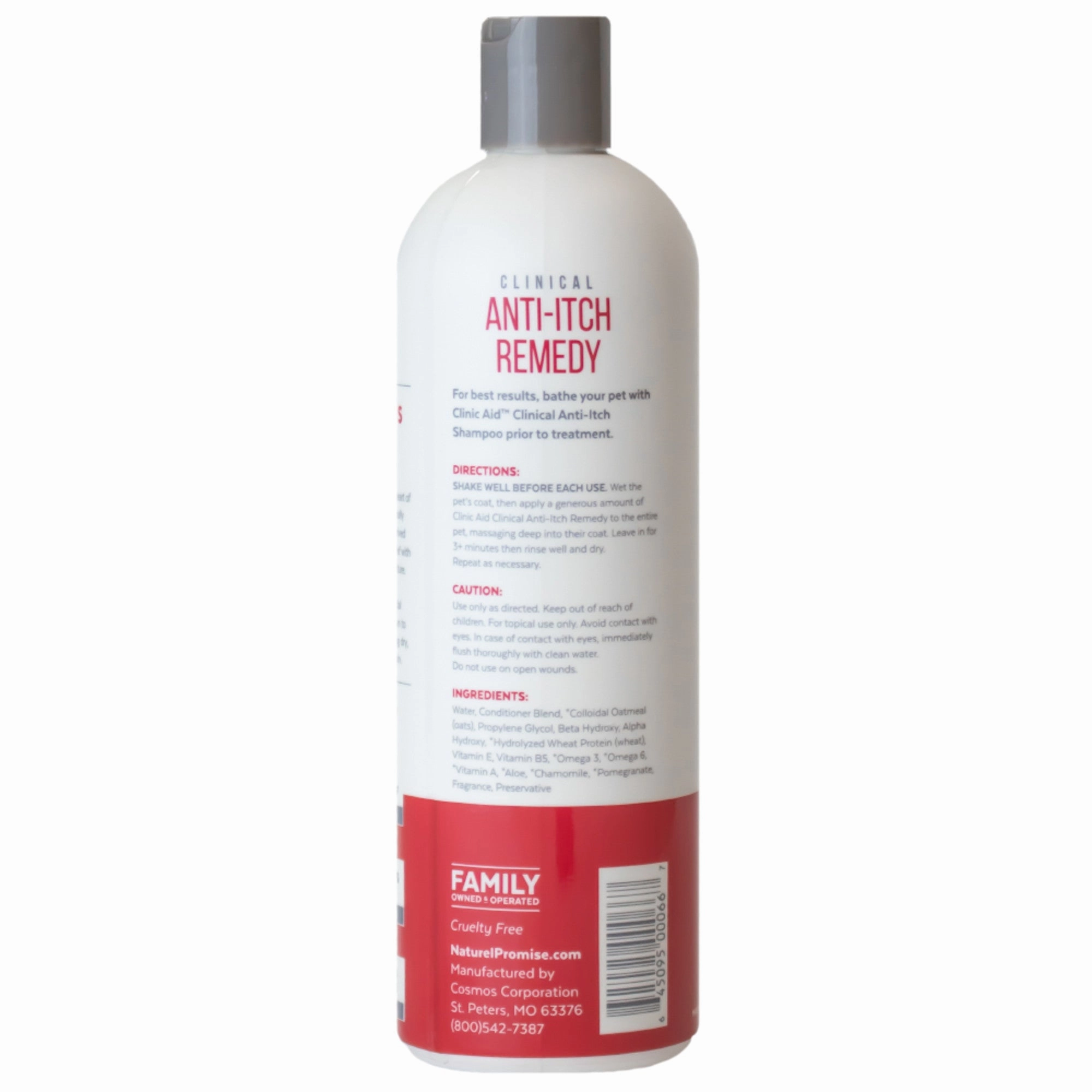 Naturl Promise Clinic Aid Clinical Anti-itch Remedy Treatment Conditioner for Dogs & Cats