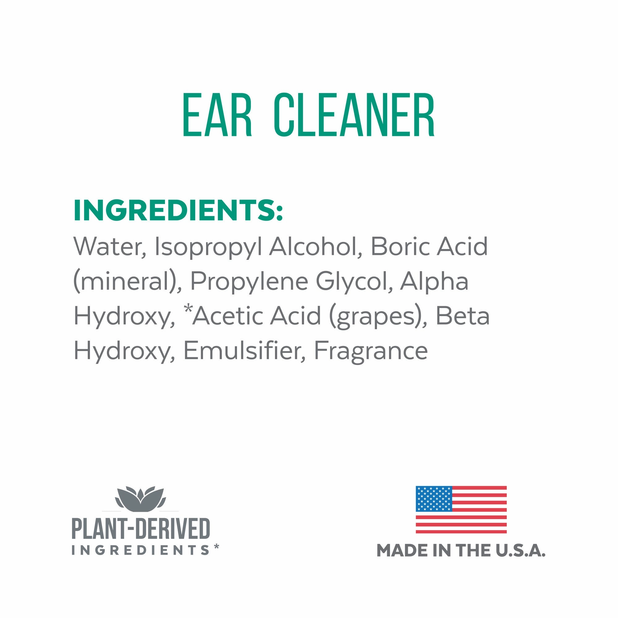 Naturl Promise Clinic Aid Ear Cleaner for Dogs & Cats