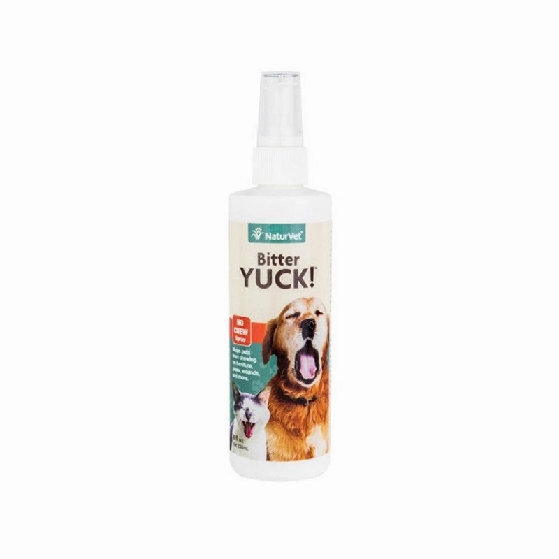 NaturVet - Bitter YUCK! No Chew Spray for Dogs & Cats