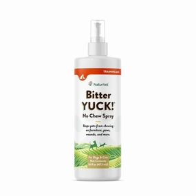 NaturVet - Bitter YUCK! No Chew Spray for Dogs & Cats dog supplements,home vitamins