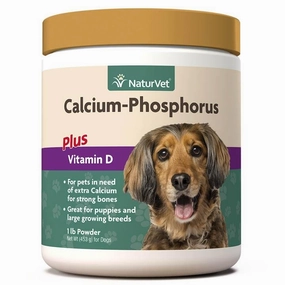 NaturVet Calcium-Phosphorus Powder (Healthy Bones) for Cats & Dogs dog hygiene,clean pet