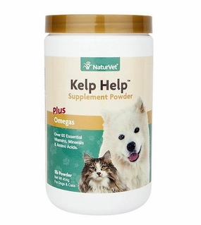 NaturVet Kelp Help (Skin, Digestion & Immunity) Powder Cat & Dog Supplement dog oral care,pet dental
