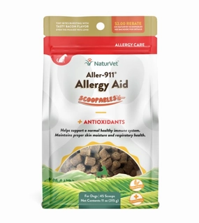 NaturVet Scoopables (Tiny Bites With Bacon Flavour) Aller-911 Allergy Aid Dog Supplement dog leash,walking strap