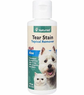 NaturVet Tear Stain Remover Topical Aid for Cats & Dogs pet housekeeping,dog mess kit