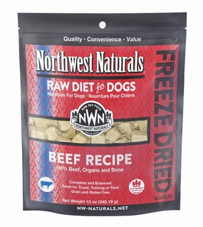 Northwest Natural's Freeze Dried Raw Dog Food (Beef) freeze-dried dog food,lightweight pet food