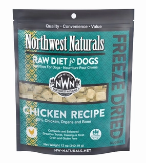 Northwest Natural's Freeze Dried Raw Dog Food (Chicken) freeze-dried dog food,lightweight pet food