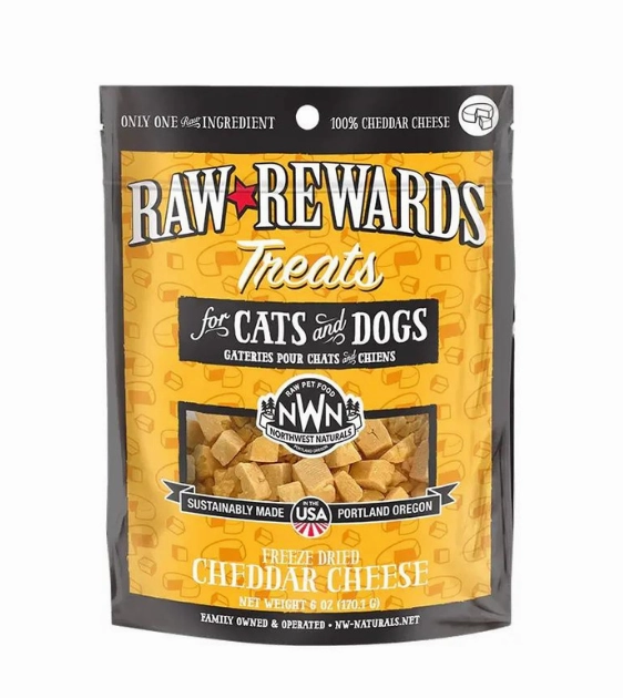 Northwest Naturals Freeze Dried Cheddar Cheese Cat & Dog Treats freeze-dried dog food,lightweight pet food