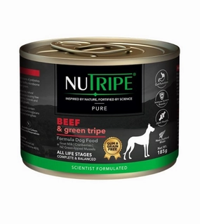 Nutripe Pure Beef & Green Tripe Grain Free Wet Dog Food dog gifts,pet keepsakes