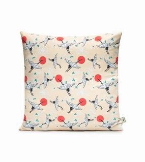 Ohpopdog Nihon Collection Cushion Cover (Tsuru) dog bed,pet blanket