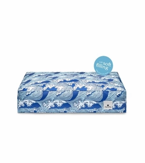 Ohpopdog Nihon Collection Dog Pillow Bed (Nami) for Dogs & Cats dog bed,pet blanket