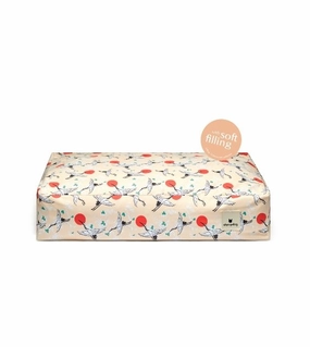 Ohpopdog Nihon Collection Dog Pillow Bed (Tsuru) for Dogs & Cats dog bed,pet blanket