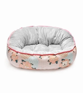 Ohpopdog Nihon Collection Reversible Dog Bed (Botan) for Dogs & Cats dog bed,pet blanket