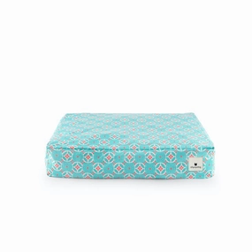 Ohpopdog Peranakan Inspired Straits Mint 17 Microbeads Dog Bed dog bed,pet blanket