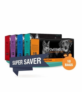 Organic Paws Frozen Raw Dog Food (10-Case Saver Bundle) raw dog food,fresh pet meals