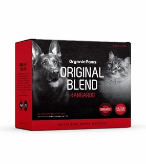 Organic Paws Original Blend Kangaroo Frozen Raw Dog Food raw dog food,fresh pet meals