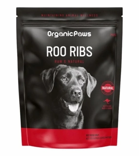 Organic Paws Roo Ribs Frozen Raw Dog Food