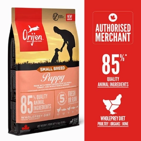 ORIJEN Puppy Small Breed Grain-Free Dry Dog Food freeze dried dog food,raw nutrition dog,dog freeze dried kibble