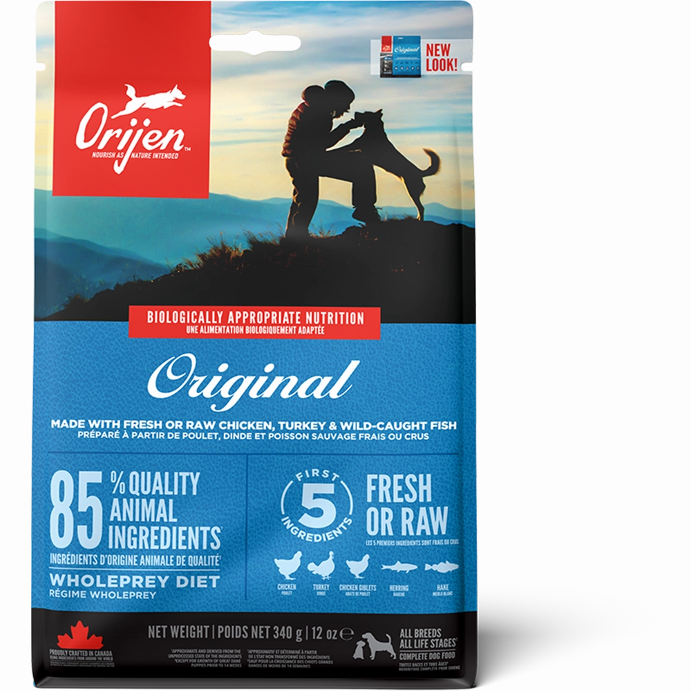 Orijen Whole Prey Diet Dog Adult Original 340g