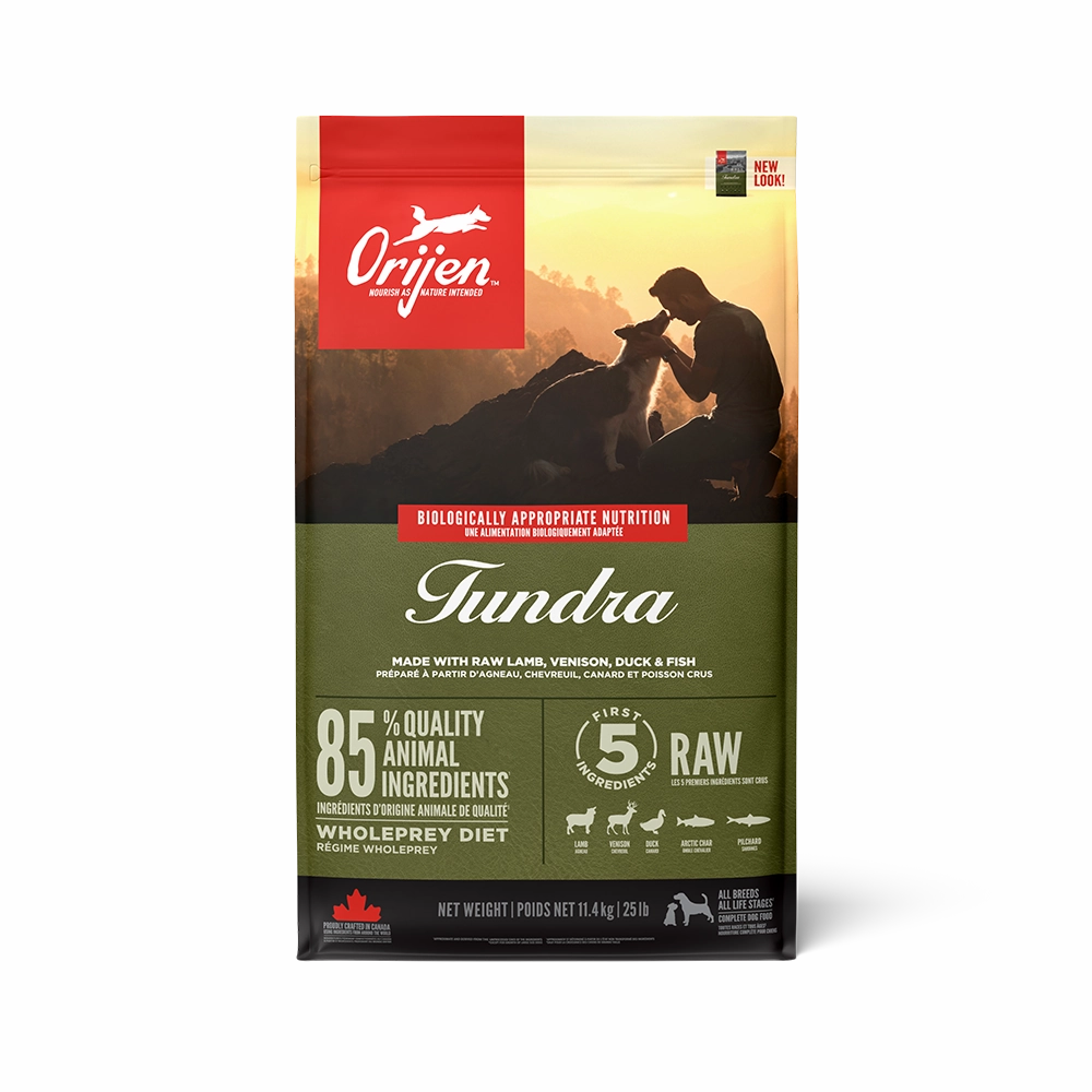 Orijen Whole Prey Diet Dog Tundra Formula 11.4kg (EXPIRY MAR 2026)