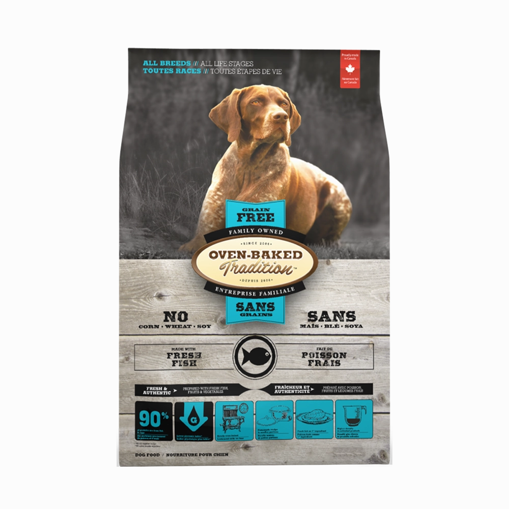 Oven Baked Tradition Dog All Life Stages Grain-Free Fish 25lb