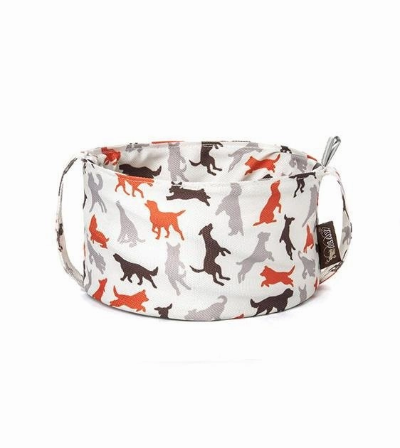P.L.A.Y. Eco-Friendly Travel Bowl for Dogs Vanilla dog nutrition,healthy dog food