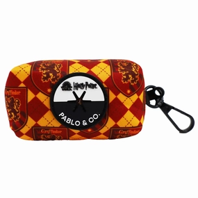 Pablo & Co Harry Potter Gryffindor: Dog Poop Bag Holder dog travel gear,pet travel