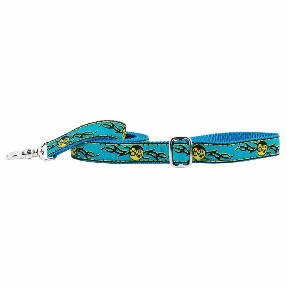 Paw Yang Teal Dog Leash dog mobility,outdoor pet aid