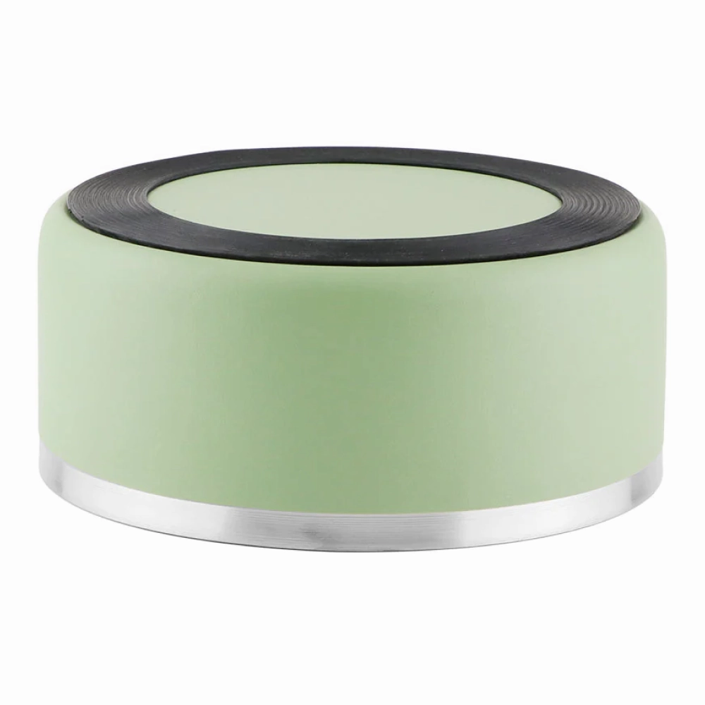 Pawpourri Camping Double Wall Bowl for Dogs and Cats (Light Green)