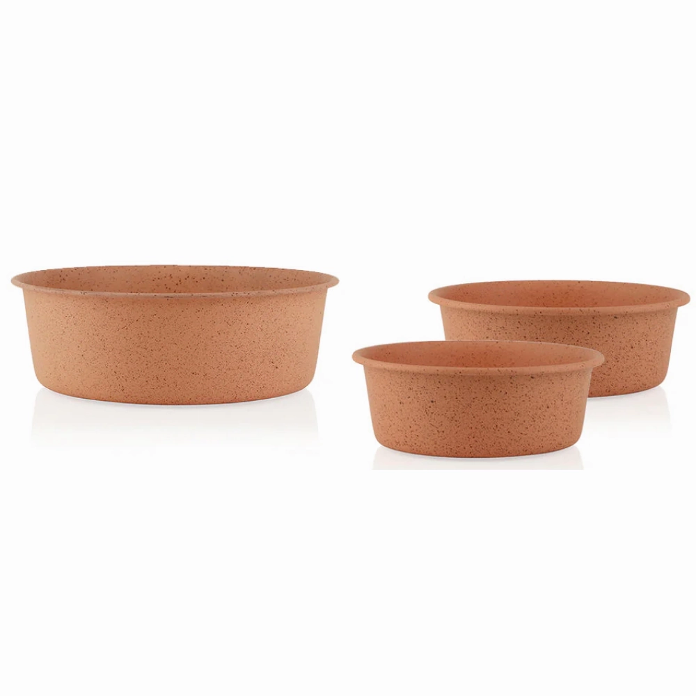 Pawpourri Speckle Bowl for Dogs and Cats (Peach)