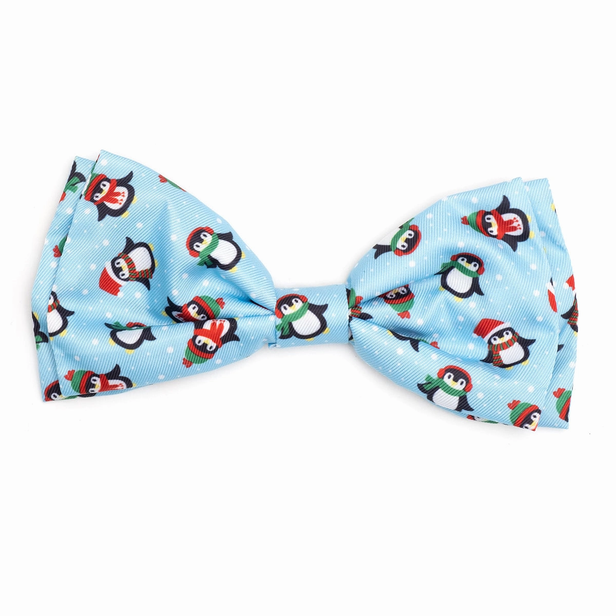 Penguins Dog Bow Tie
