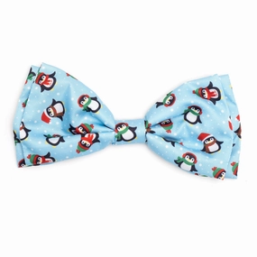 Penguins Dog Bow Tie dog collar accessory,collar decor