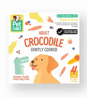 PetCubes Cooked Dog Food (Crocodile) dog shampoo,bathing supplies