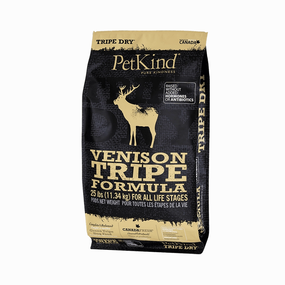 Petkind Dog Venison Tripe All Life Stages 25lb