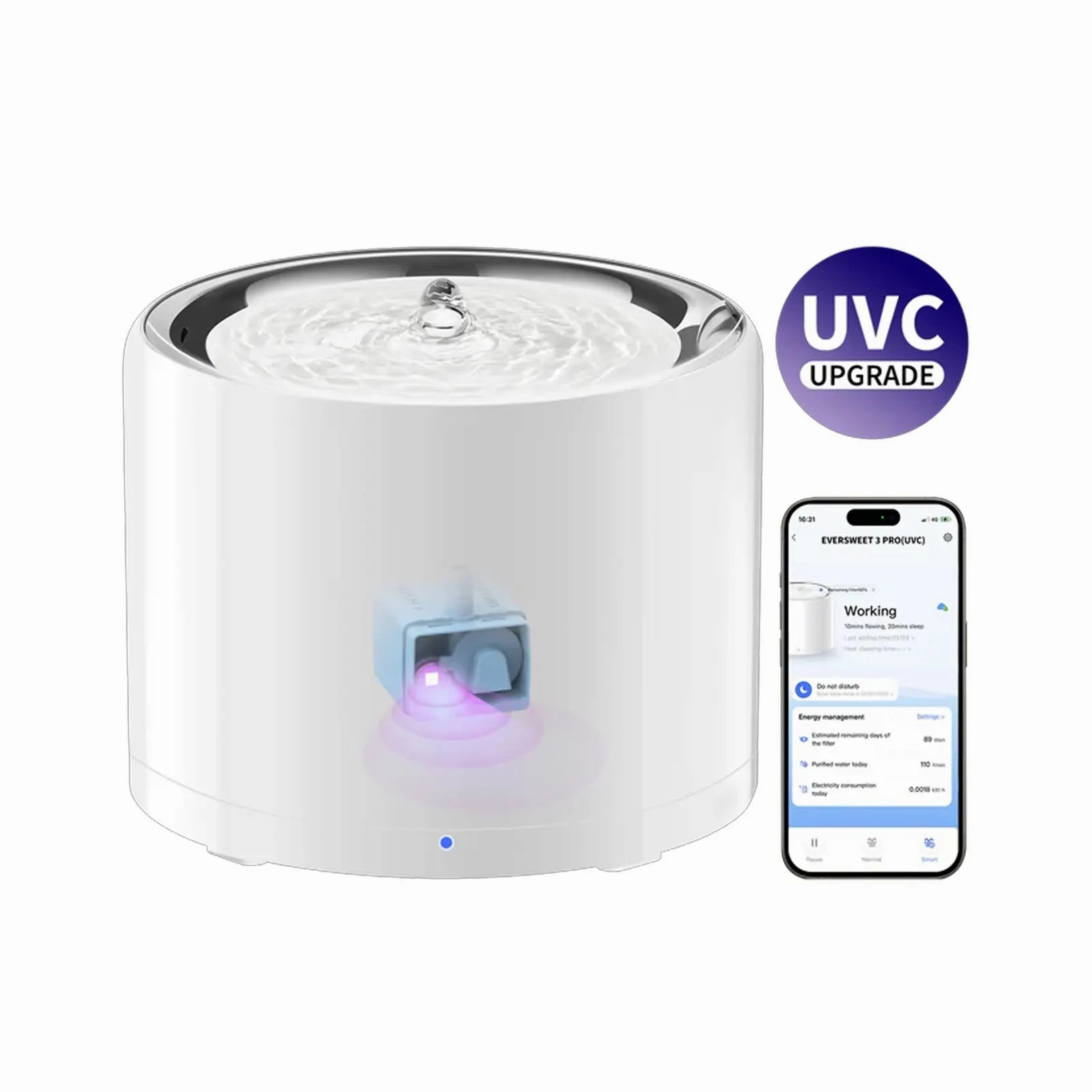 Petkit - Eversweet 3 Pro UVC Drinking Fountain