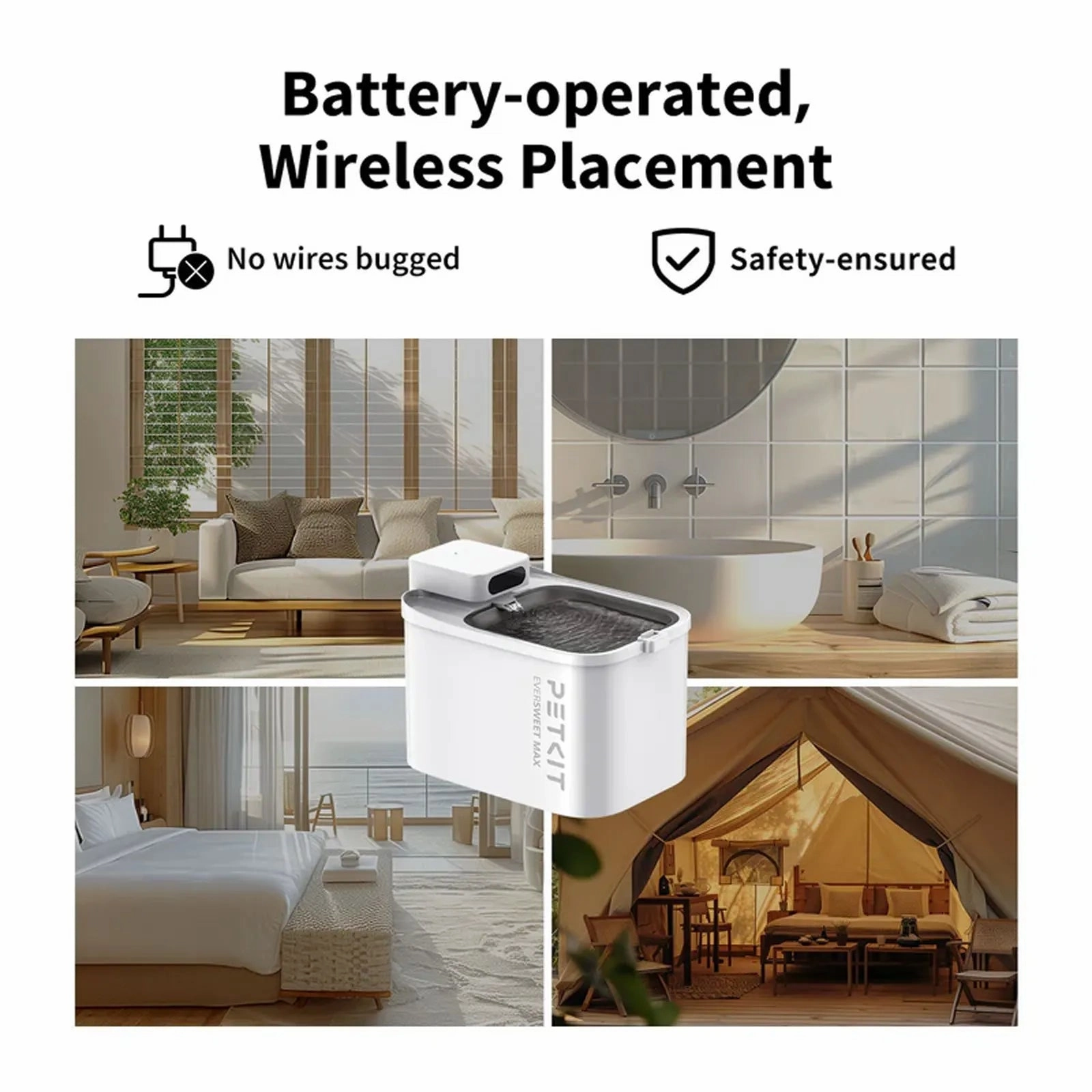 Petkit - Eversweet Max Wireless Drinking Fountain