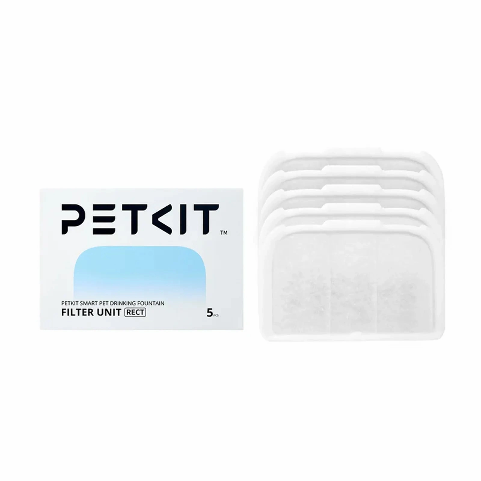 Petkit - Pet Drinking Fountain RECT Filter Unit (5pcs/set)