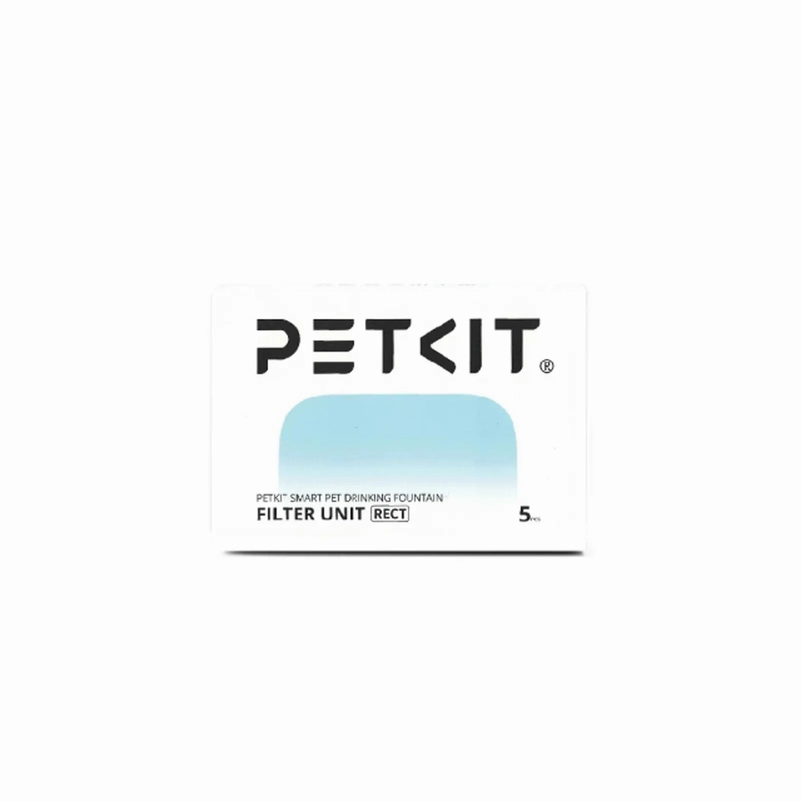 Petkit - Pet Drinking Fountain RECT Filter Unit (5pcs/set) dog supplements,home vitamins