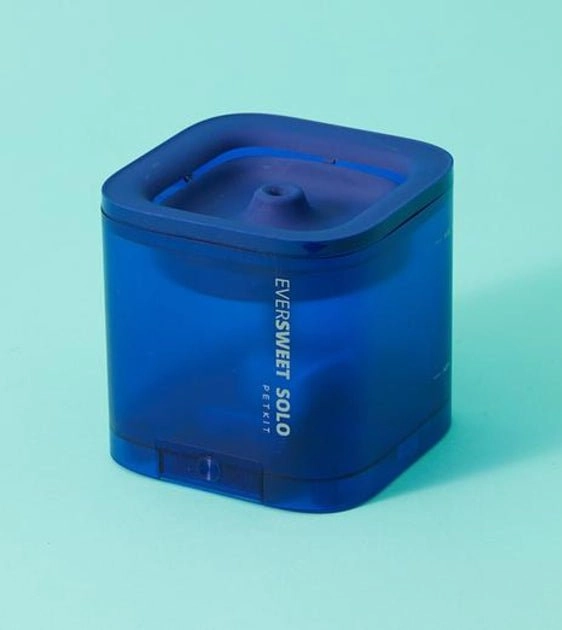 PETKIT Eversweet Solo Drinking Fountain (Blue, 1.8L) for Cats & Dogs wet dog food,moist dog food
