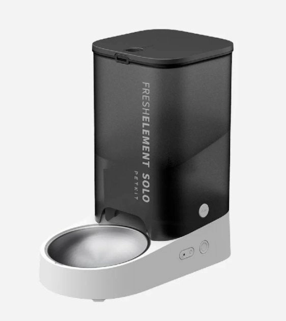 PETKIT FRESH ELEMENT SOLO 3.0L Smart Pet Feeder (Black) dog bowl,pet feeder