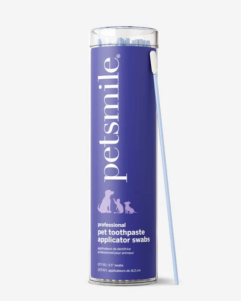 Petsmile Professional Pet Toothpaste Applicator Swabs for Dogs & Cats