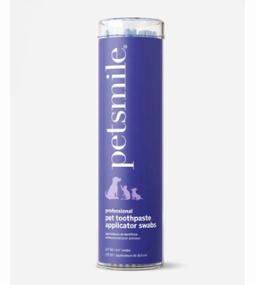 Petsmile Professional Pet Toothpaste Applicator Swabs for Dogs & Cats pet housekeeping,dog mess kit
