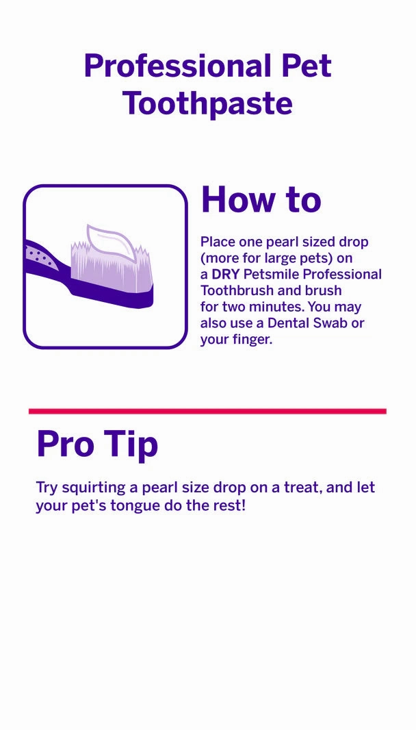 Petsmile Professional Pet Toothpaste for Dogs & Cats (Rotisserie Chicken Flavor)