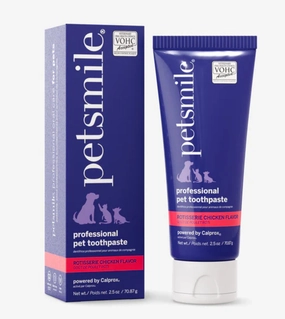 Petsmile Professional Pet Toothpaste for Dogs & Cats (Rotisserie Chicken Flavor) pet coat care,skin health