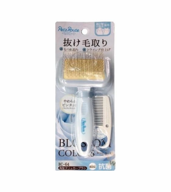 Petz Route Rectangle Slicker Brush For Cats & Dogs interactive dog toy,tech pet toy