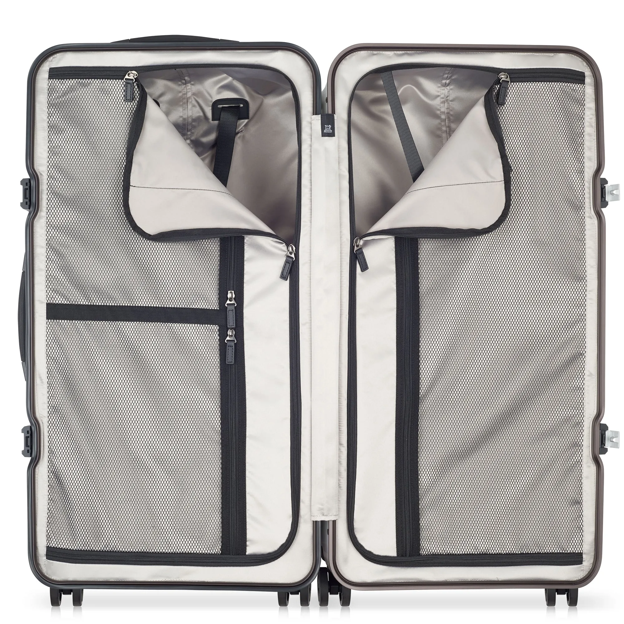 Peugeot Voyages Hardside Luggage with Spinner Wheels Bags Delsey-Paris