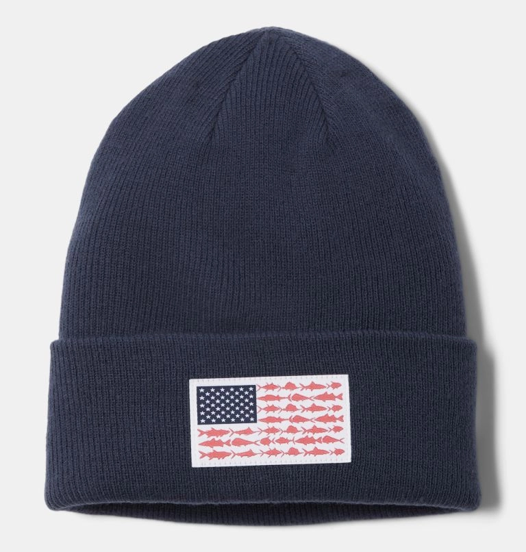 PFG FISH FLAG CUFFED BEANIE