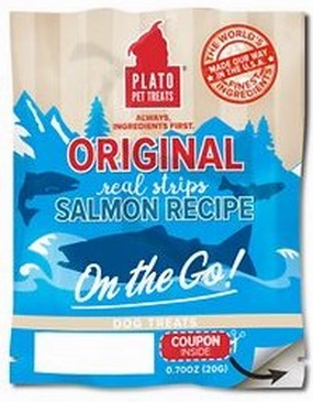 Plato On The Go Salmon Strips 0.7oz Bag