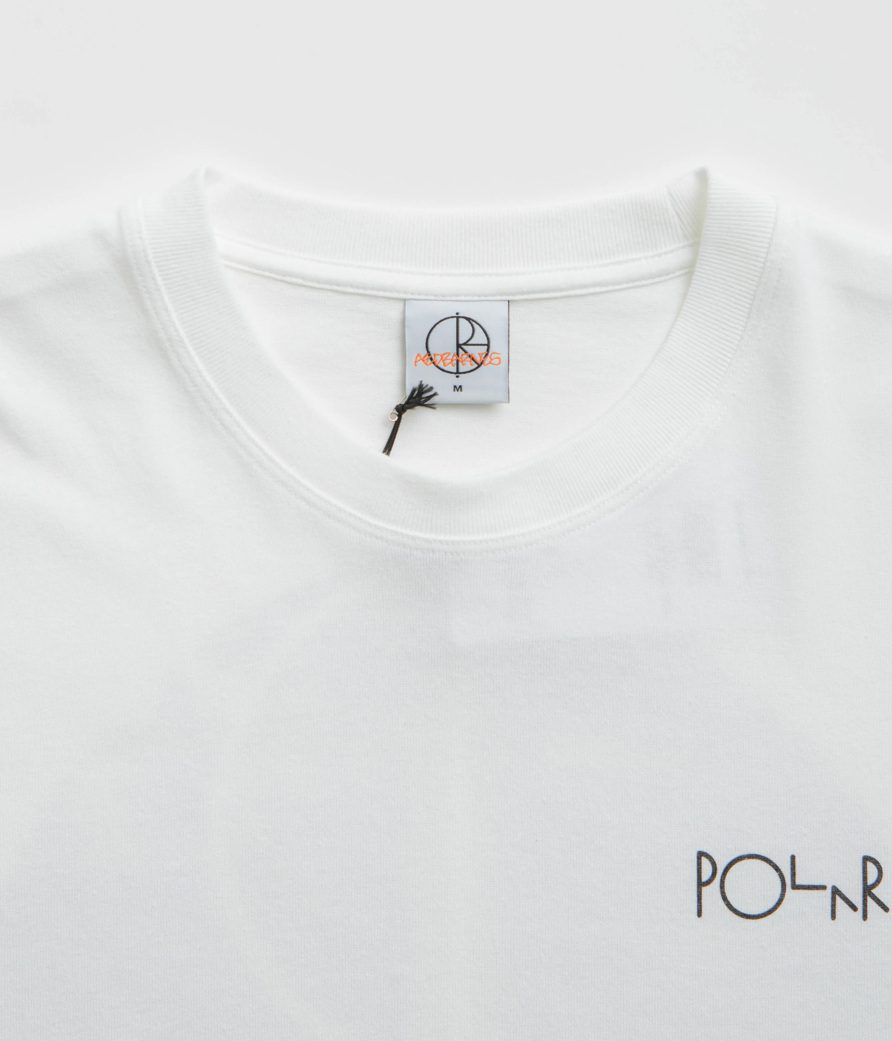 Polar Burnside 2084 Fill Logo T-Shirt - White Polar Clothing