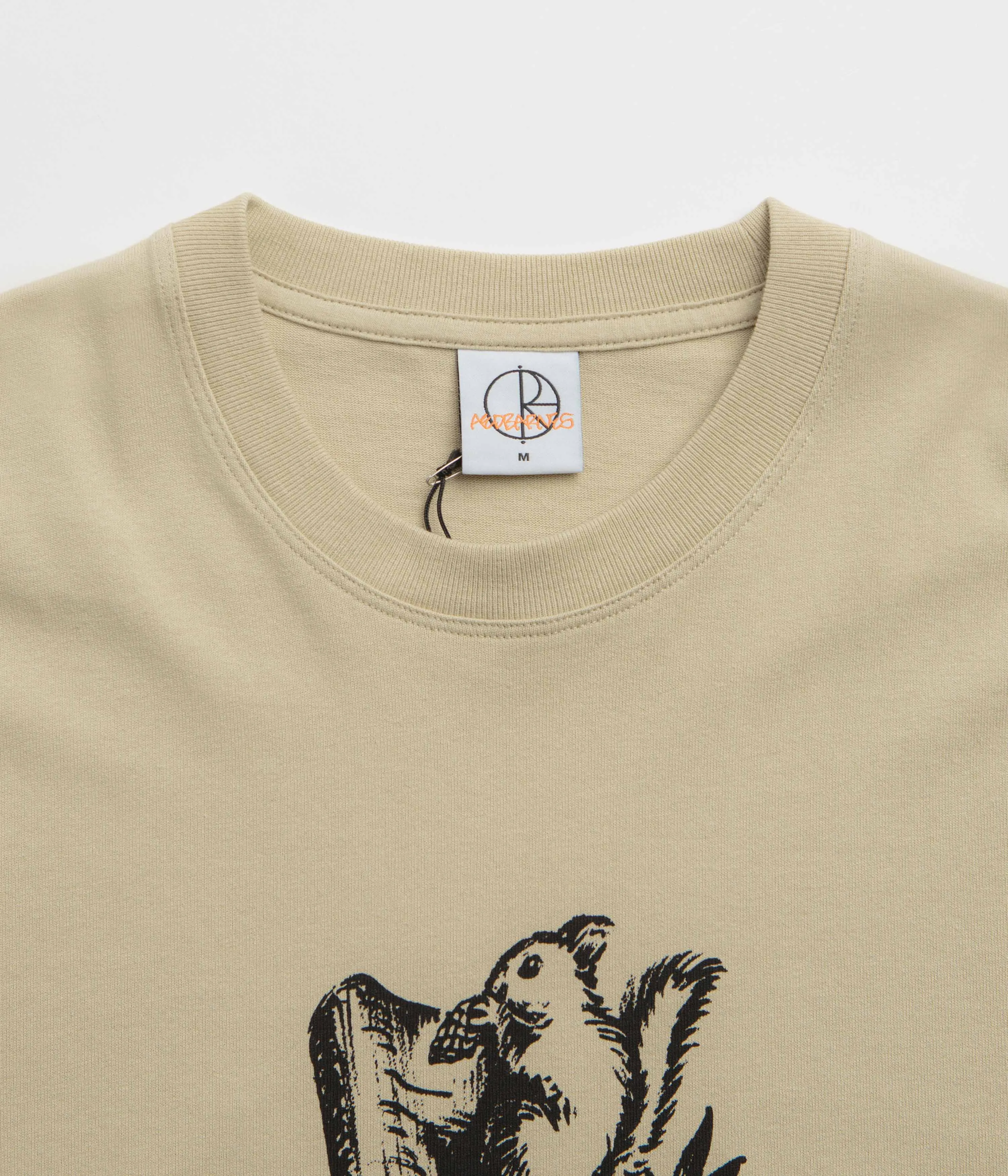 Polar Burnside 2084 T-Shirt - Sand Polar Clothing